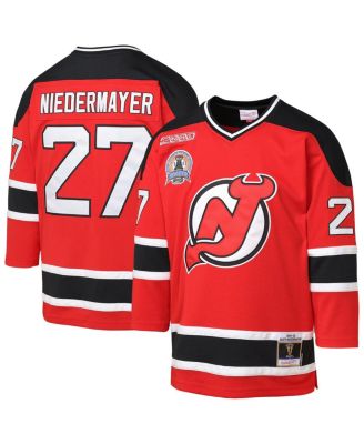 Mitchell & Ness - Big Boys and Girls Scott Niedermayer Red New Jersey Devils 1999/00 Blue Line Player Jersey