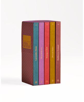 Spring & Mulberry - Embellished Collection 5-Pack Date-Sweetened Dark Chocolate Bar Gift Set