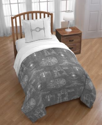 Disney - Star Wars Reversible 3-Piece Twin/Full Comforter Set