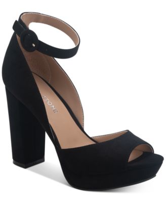 Sun + Stone - Reeta Block-Heel Platform Sandals