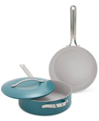 GreenPan - Nova 3-Pc. Nonstick Fry & Saut&eacute; Pan Set