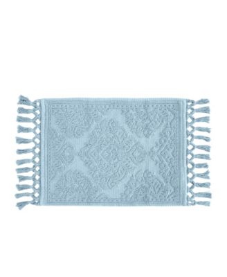 Jean Pierre New York - Ricardo Fringe Cotton Bath Rug 21"x 41"