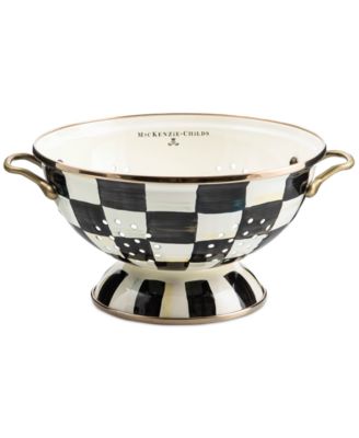 Mackenzie-Childs - Courtly Check Large Colander