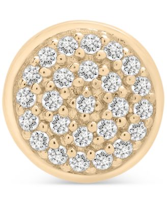 Wrapped - Diamond Single Stud Earring (1/20 ct. t.w.) in 10k Gold
