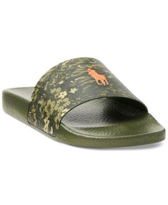 Polo Ralph Lauren - Men's Scenic-Print Floral Side Sandals