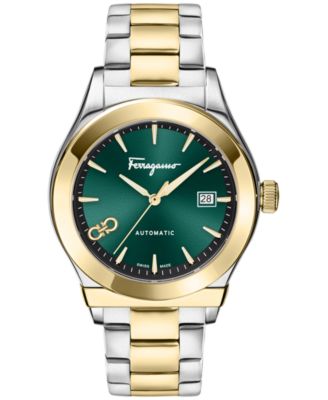 Ferragamo - Men's Swiss Automatic 1927 Two-Tone Stainless Steel Bracelet Watch 42mm