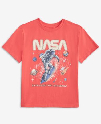 Grayson Threads Kids, The Label - Big Boys NASA Graphic T-Shirt