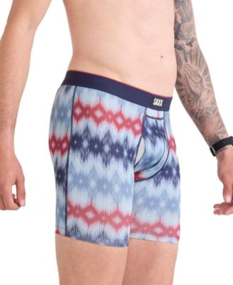 SAXX - Men's Multi-Sport Printed Mesh Boxer Briefs