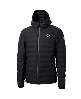 Cutter & Buck - Men's Black Kansas City Chiefs Mission Ridge Full-Zip Puffer Jacket