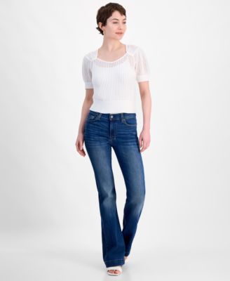 7 For All Mankind - Women's Dojo Tailorless Flare-Leg Jeans