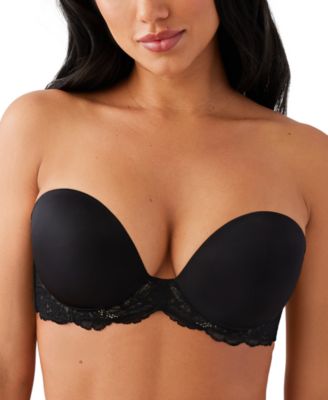 Wacoal - Women's Self Assured Push-Up Strapless Bra