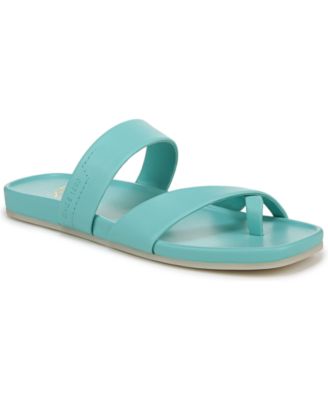 Franco Sarto - Women's Estella Open Square Toe Slide Flat Sandals