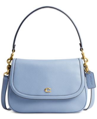 COACH - Legacy Small Pebbled Leather Shoulder Bag