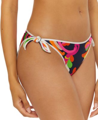 Trina Turk - Women's Reversible Tie-Side Hipster Bikini Bottoms