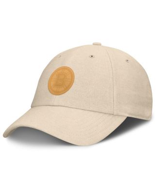 Fanatics - Men's Tan Boston Bruins Front Office Canvas Adjustable Hat