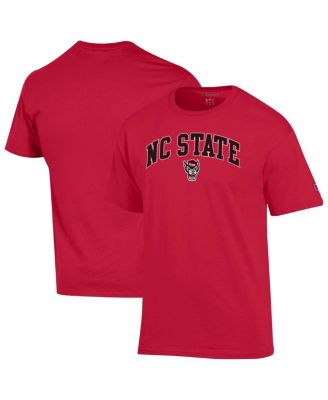 Champion - Men's Red NC State Wolfpack Arch Over Logo T-Shirt