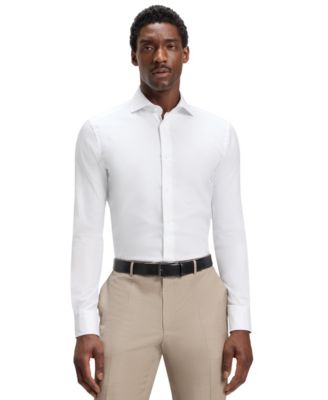 Hugo Boss - BOSS by  Men's Performance-Stretch Slim-Fit Dress Shirt