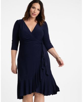 Kiyonna - Womens Plus Size Whimsy Wrap Dress