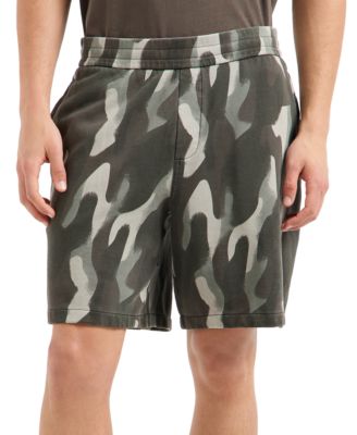 A|X Armani Exchange - Men's Elastic Camo Shorts