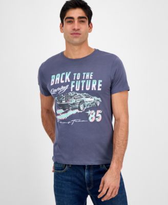 Tai Apparel - Men's Back To The Future Relaxed-Fit Graphic T-Shirt