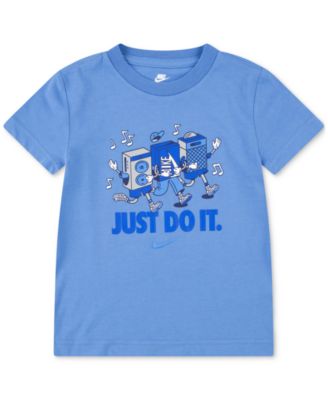 Nike - Little Boys Music Just Do It Graphic Crewneck T-Shirt