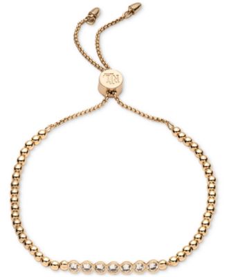 Lauren Ralph Lauren - Crystal Beaded Slider Bracelet