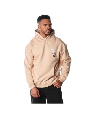 The Wild Collective - Men's and Women's Cream New York Giants Fleece Pullover Hoodie