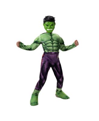 Jazwares - Big Boys and GIrls Hulk Qualux Costume