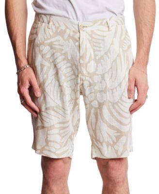 Paisley & Gray - Men's Felix Slim Fit Abstract Print 8-1/2" Shorts
