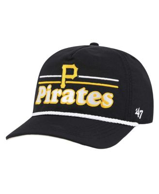 '47 Brand - Men's Black Pittsburgh Pirates Campscape Hitch Adjustable Hat
