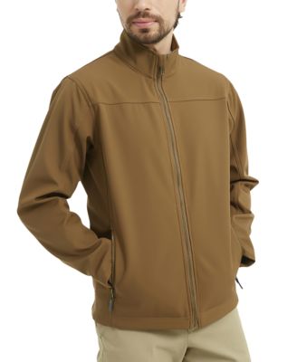Hawke & Co. - Men's Mountain Stretch Soft Shell Collar Jacket