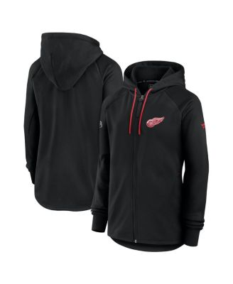 Fanatics - Women's Black Detroit Red Wings Authentic Pro Rink Fleece Full-Zip Jacket