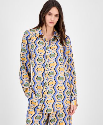 Tahari ASL - Women's Printed Blouse