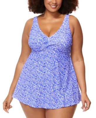 Raisins Curve - Trendy Plus Size Lucia Swim Dress