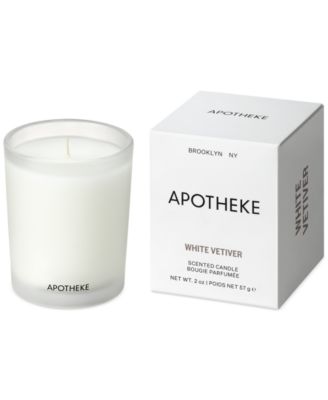 APOTHEKE - White Vetiver Votive Scented Candle, 2 oz.