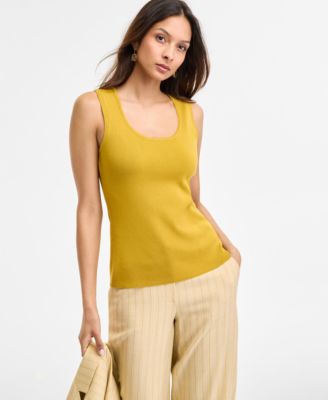 Tahari ASL - Women's Sleeveless Sweater Tank Top