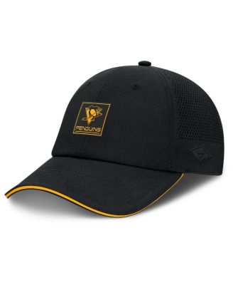 Fanatics - Men's Black Pittsburgh Penguins Driver Adjustable Hat
