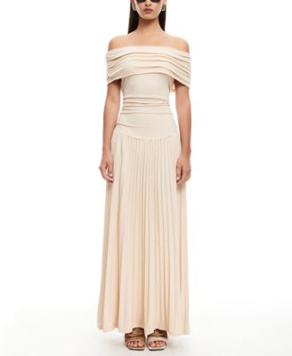 Lioness - Women's Field Of Dreams Off-The-Shoulder Maxi Dress