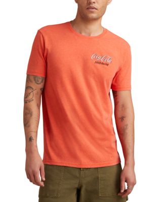 Lucky Brand - Men's Coca-Cola Racing Team Short Sleeve Crewneck Graphic T-Shirt