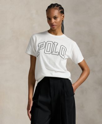 Polo Ralph Lauren - Women's Logo Cotton Jersey Crewneck Tee