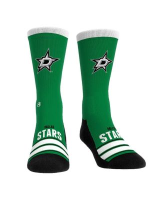 Rock 'Em - Men's and Women's Dallas Stars Gametime Stripe&nbsp;Crew Socks