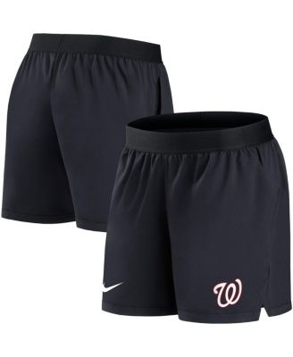 Nike - Women's Navy Washington Nationals Authentic Collection Flex Vent Max Performance Shorts