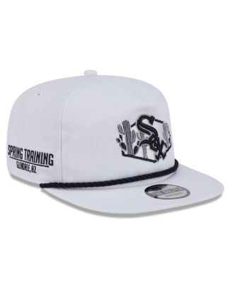 New Era - Men's  White Chicago White Sox 2025 Spring Training Palm Golfer Snapback Hat