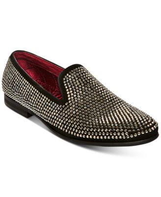 Steve Madden - Men's Caviarr Rhinestone Loafers