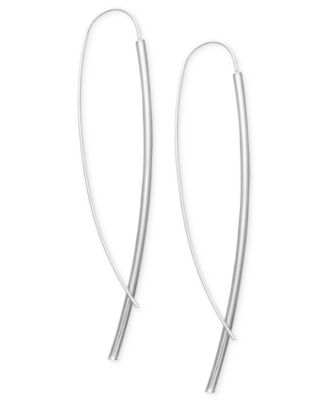 Giani Bernini - Sterling Silver Earrings, Dagger Drop Earrings