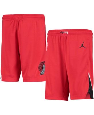 Jordan - Youth Portland Trail Blazers 2019/20 Swingman Performance Shorts - Statement Edition