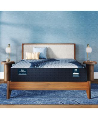 Serta - iComfort Iona 13" Memory Foam Medium Mattress Set - Full