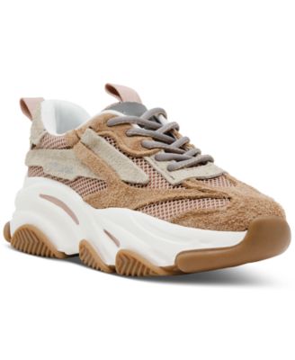 Steve Madden - Women's Possession Chunky Lace-Up Sneakers