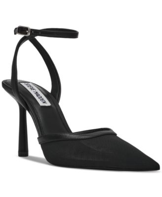 Steve Madden - Women's Alliance-M Mesh Ankle Wrap Pumps