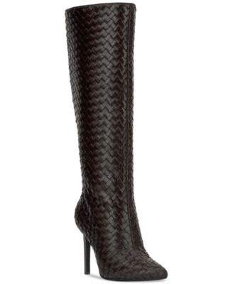 I.N.C. International Concepts - Women's Savonia Woven Knee High Boots